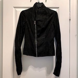 RICK OWENS Leather Jacket